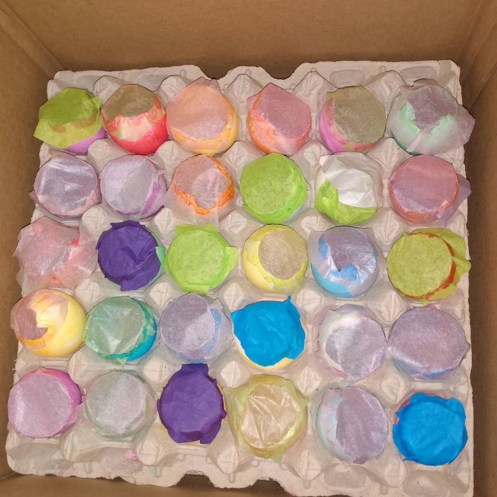 Confetti Easter eggs